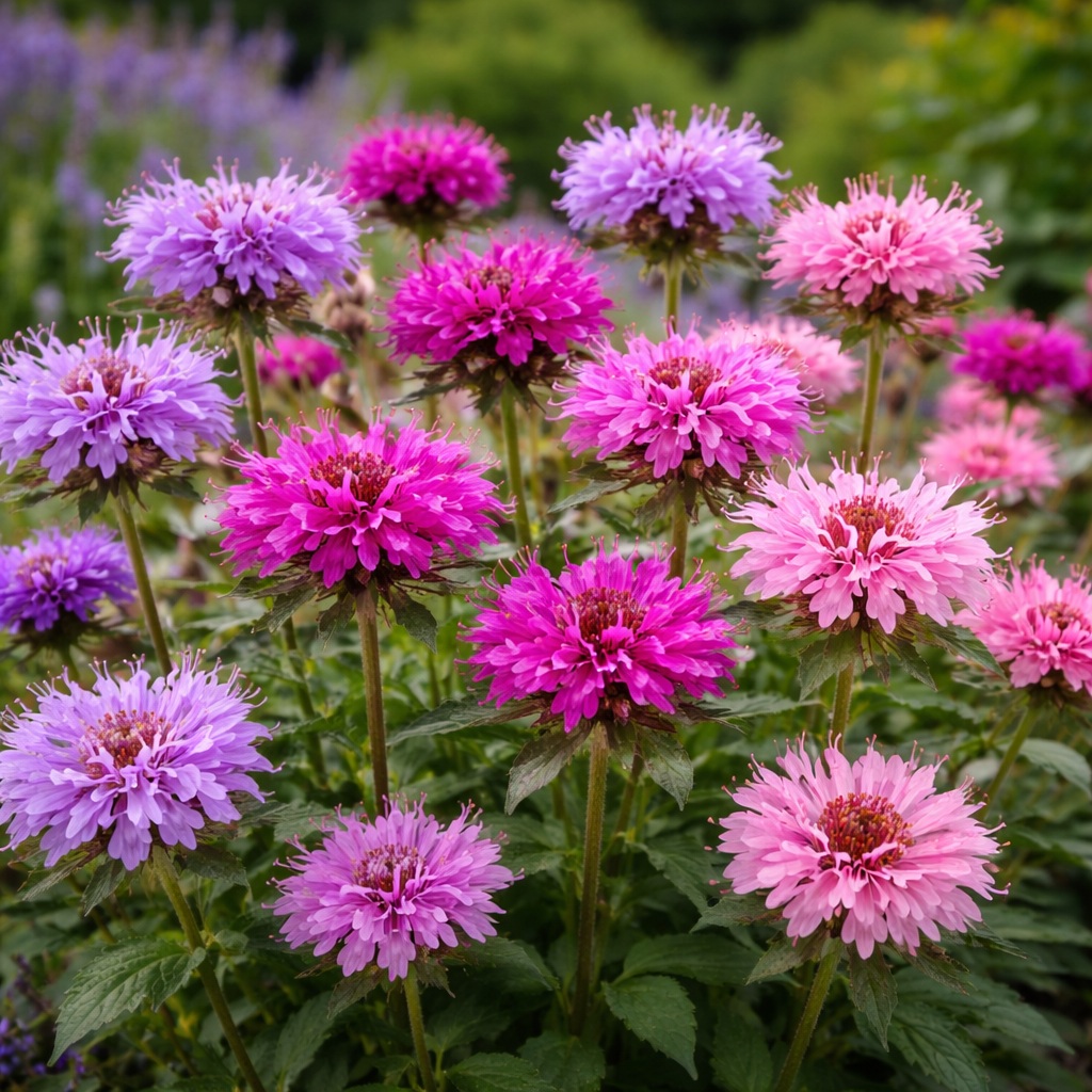 monarda_didyma_mix_mehbalzsam A monarda didyma mix azaz a méhbalzsam természetes fényben .
