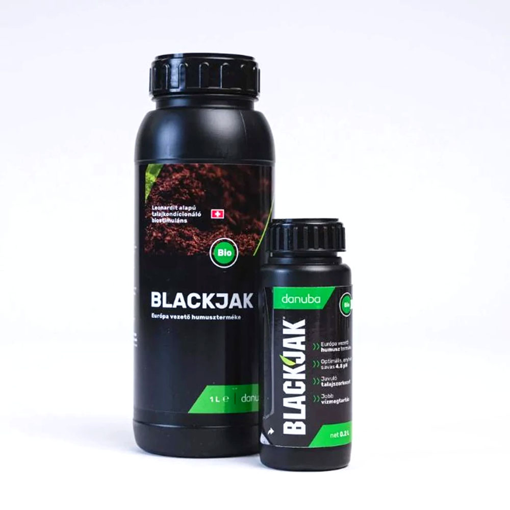 Blackjak természetes humusztermék A Blackjak természetes humusztartalmú speciális tápanyag dísznövényekhez.